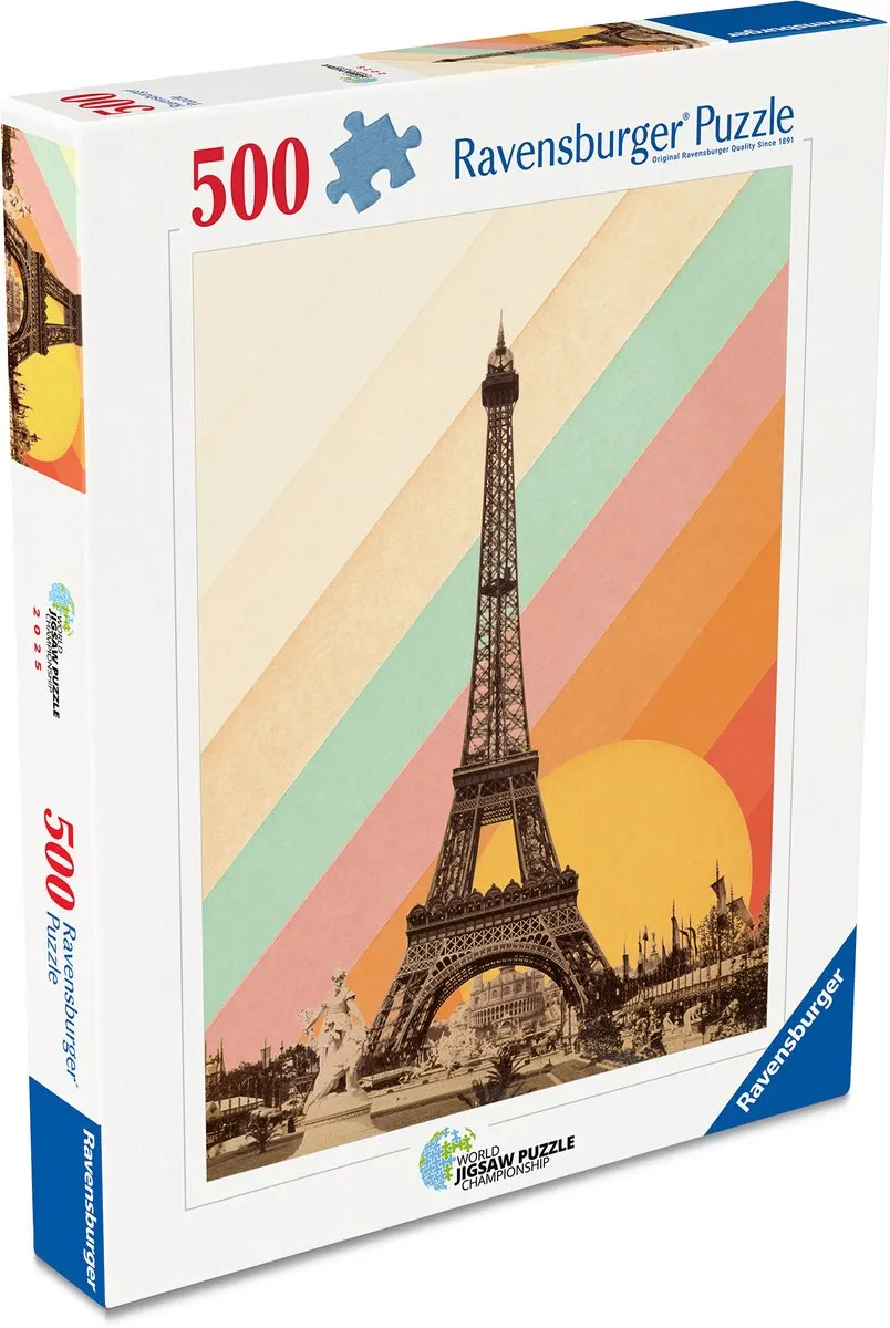Ravensburger Parijse Regenboog Florent Bodart Legpuzzel 500 Stuks - Meerkleurig
