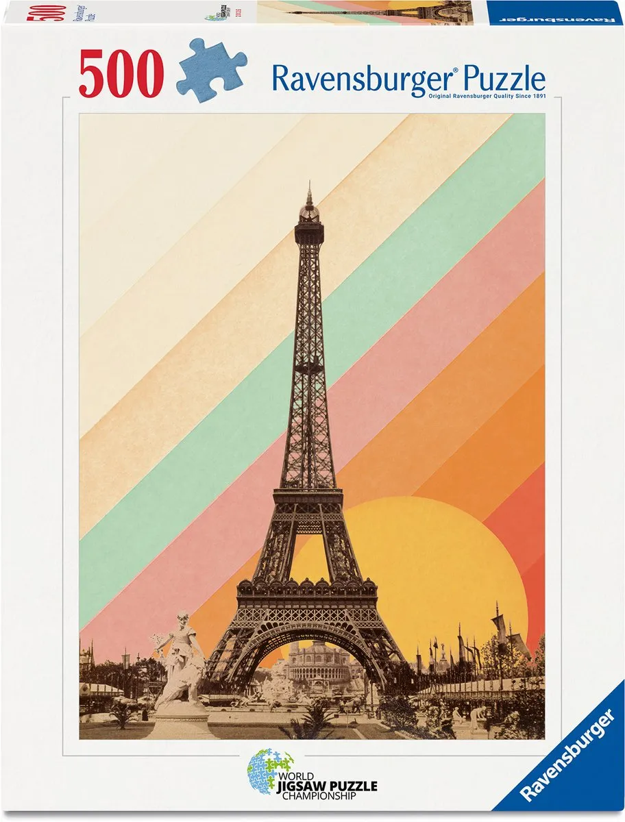Ravensburger Parijse Regenboog Florent Bodart Legpuzzel 500 Stuks - Meerkleurig