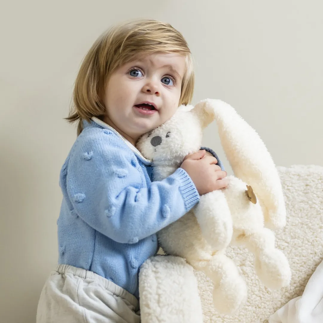 Nattou Lapidou Knuffel Konijn 30cm - Teddy Vanille