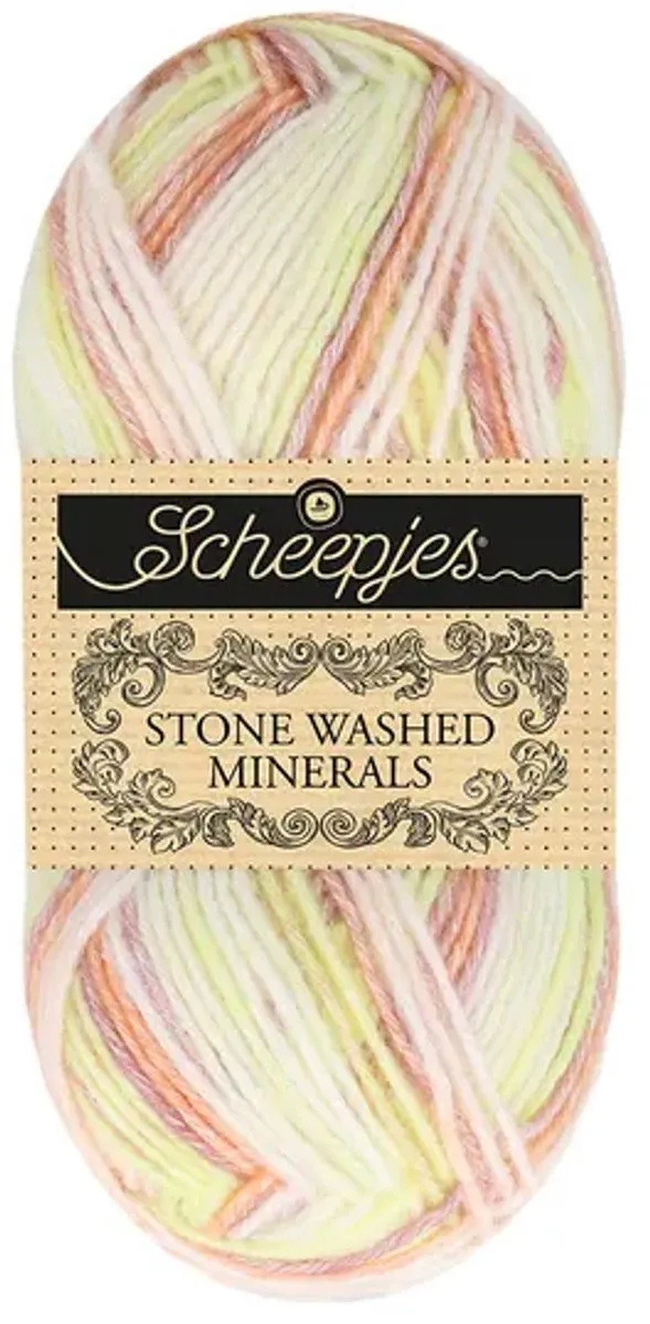 Scheepjes Stone Washed Minerals 910 Garnet Glory - Wol