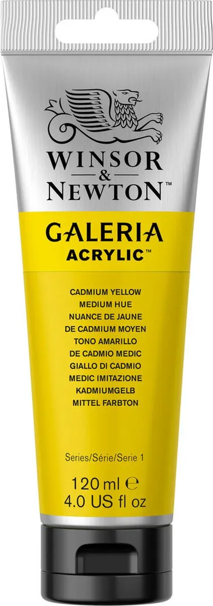 Winsor & Newton Galeria Acryl Cadmium Yellow Med Hue 120ml