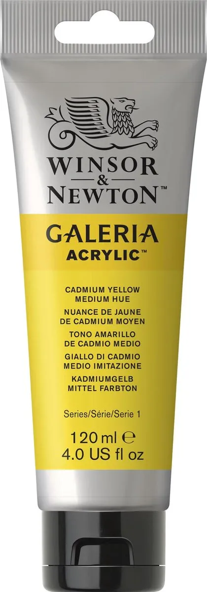 Winsor & Newton Galeria Acryl Cadmium Yellow Med Hue 120ml