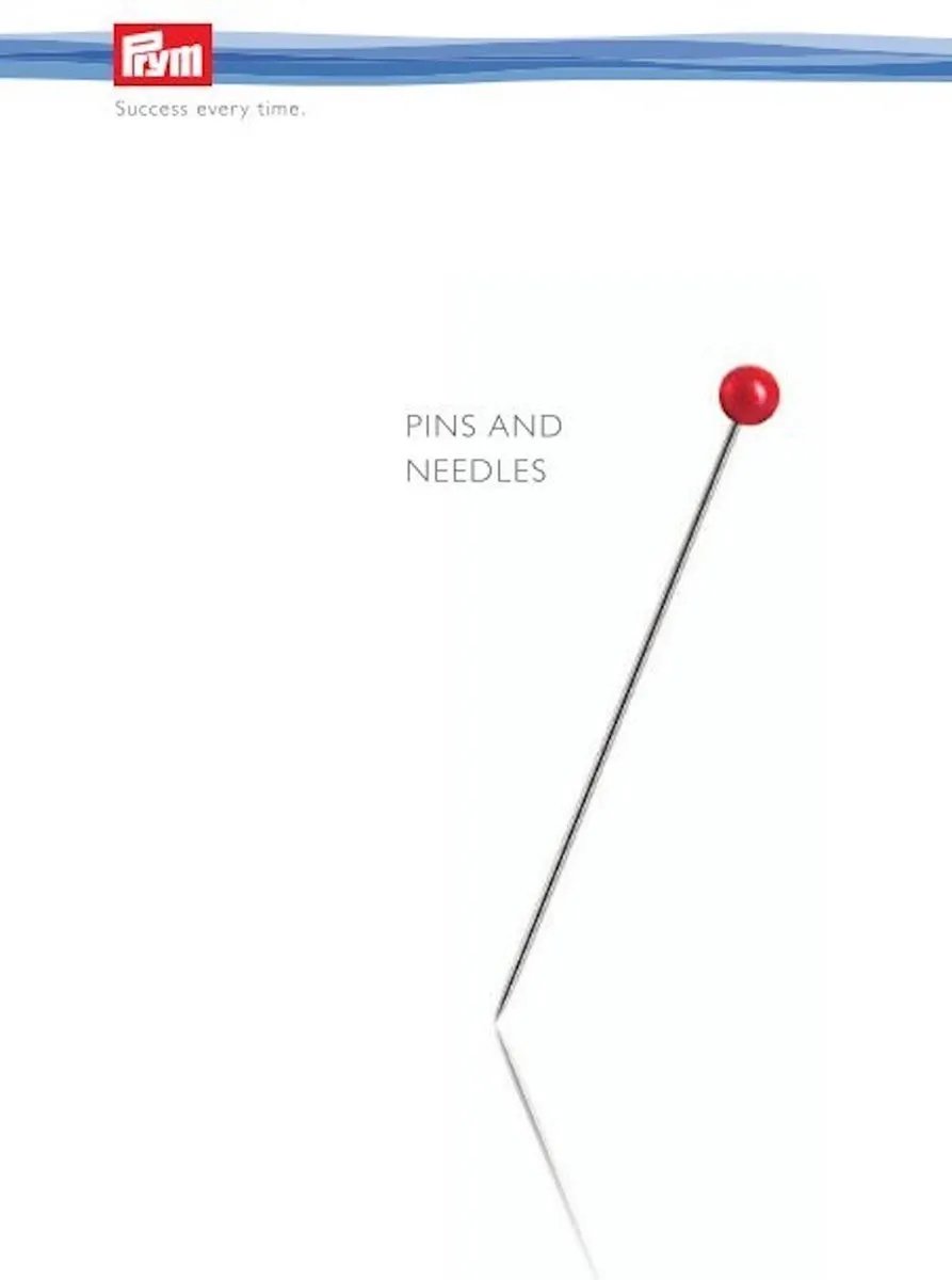 Prym Glaskopspelden 0.60x30mm - 100 Stuks - Multicolor