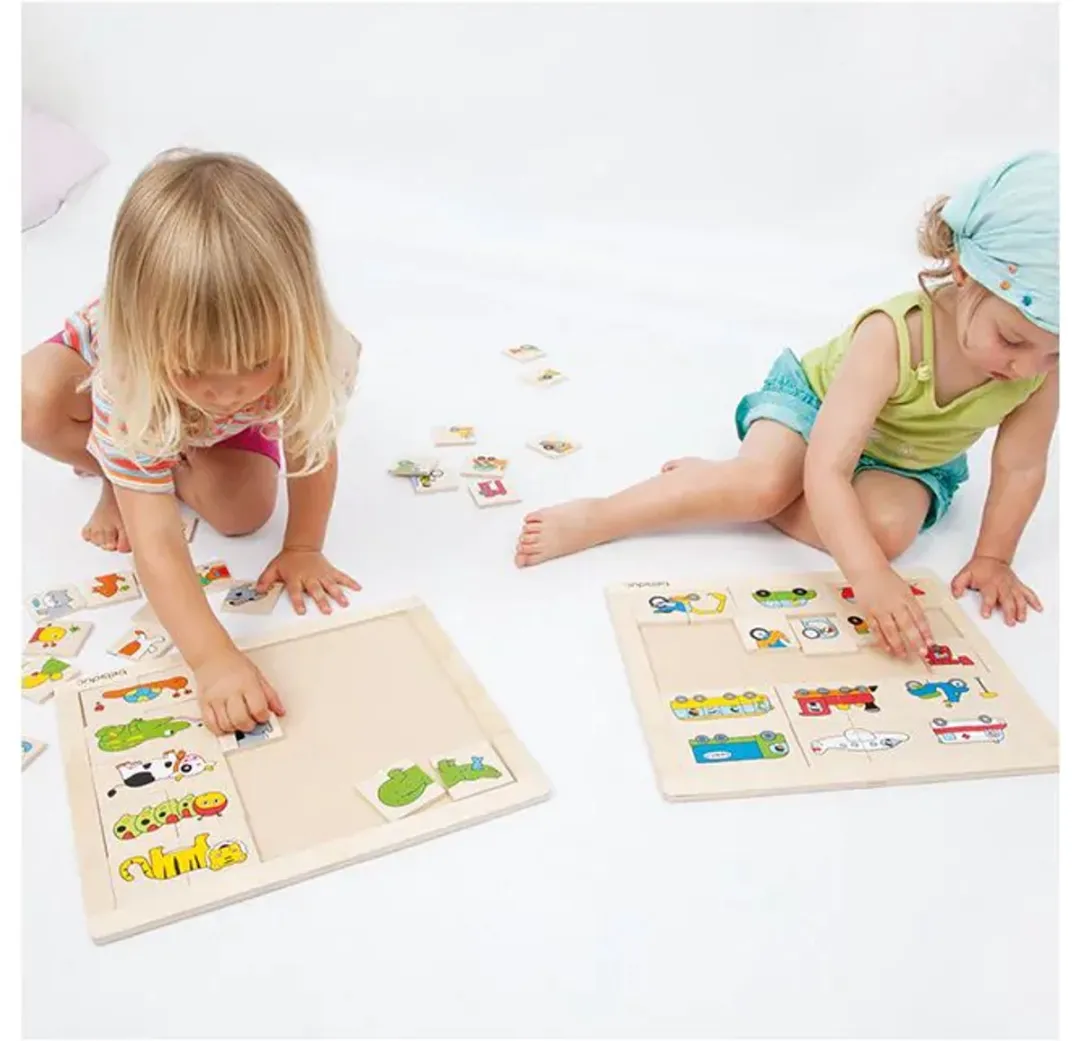 Beleduc Transportpuzzel 30-delig Multicolor