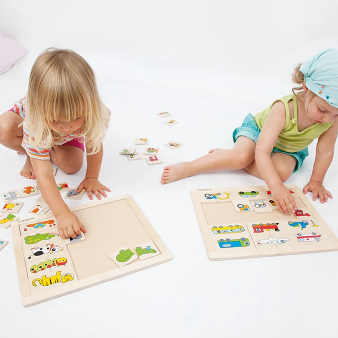 Beleduc Transportpuzzel 30-delig Multicolor