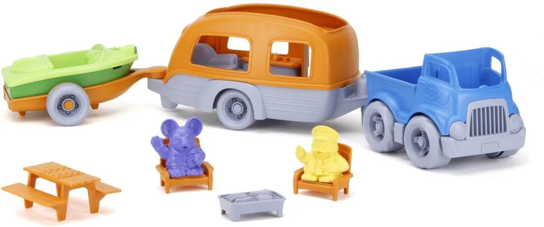 Green Toys RV Camper Set GTRVCO1459 - Multikleur
