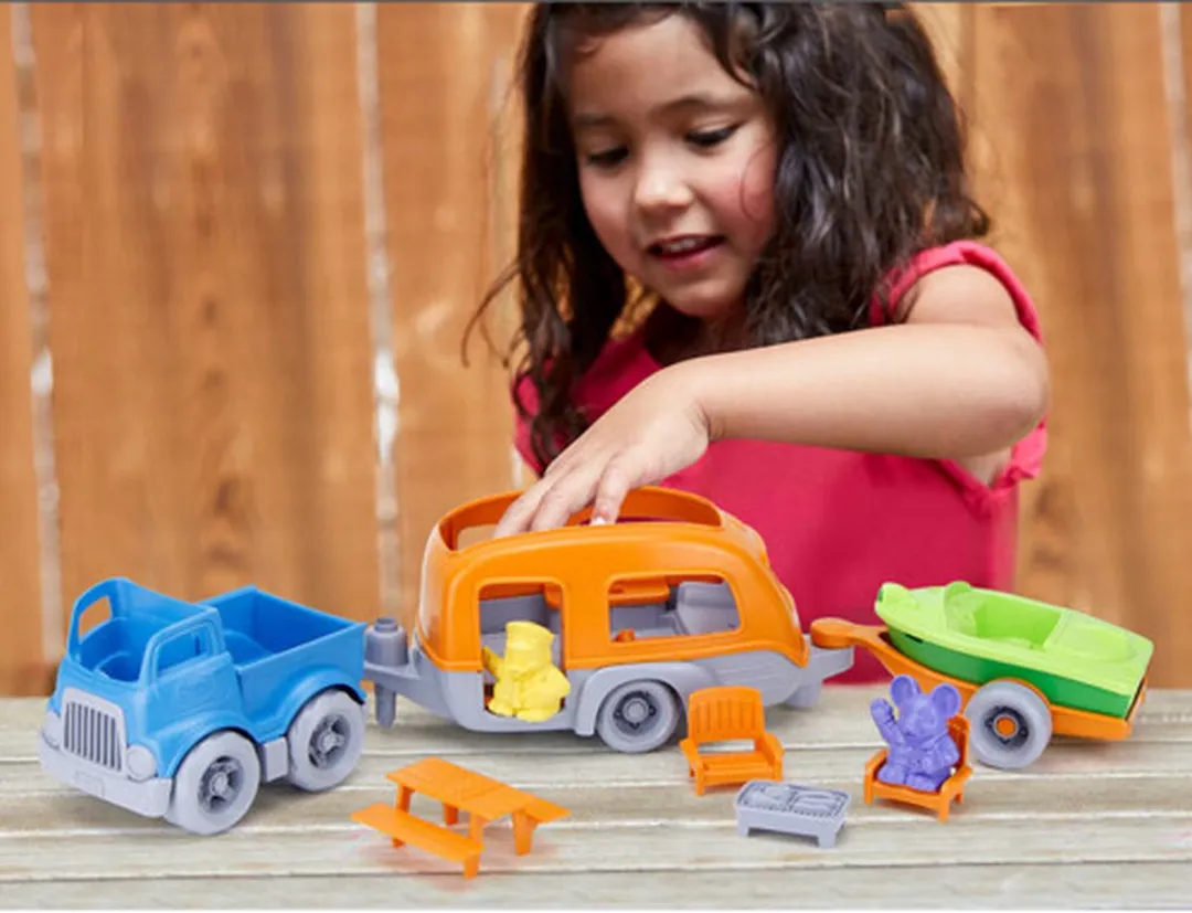 Green Toys RV Camper Set GTRVCO1459 - Multikleur