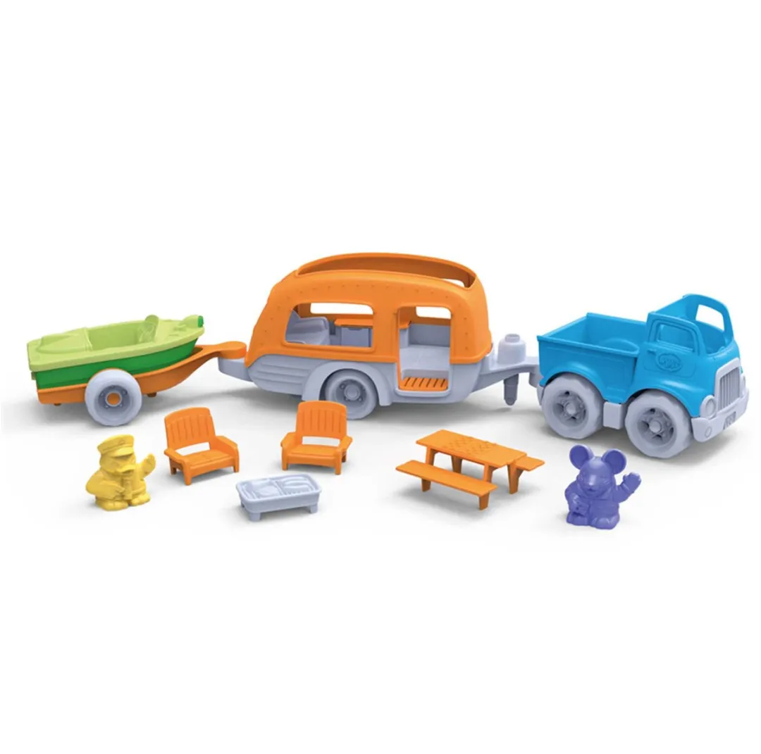 Green Toys RV Camper Set GTRVCO1459 - Multikleur
