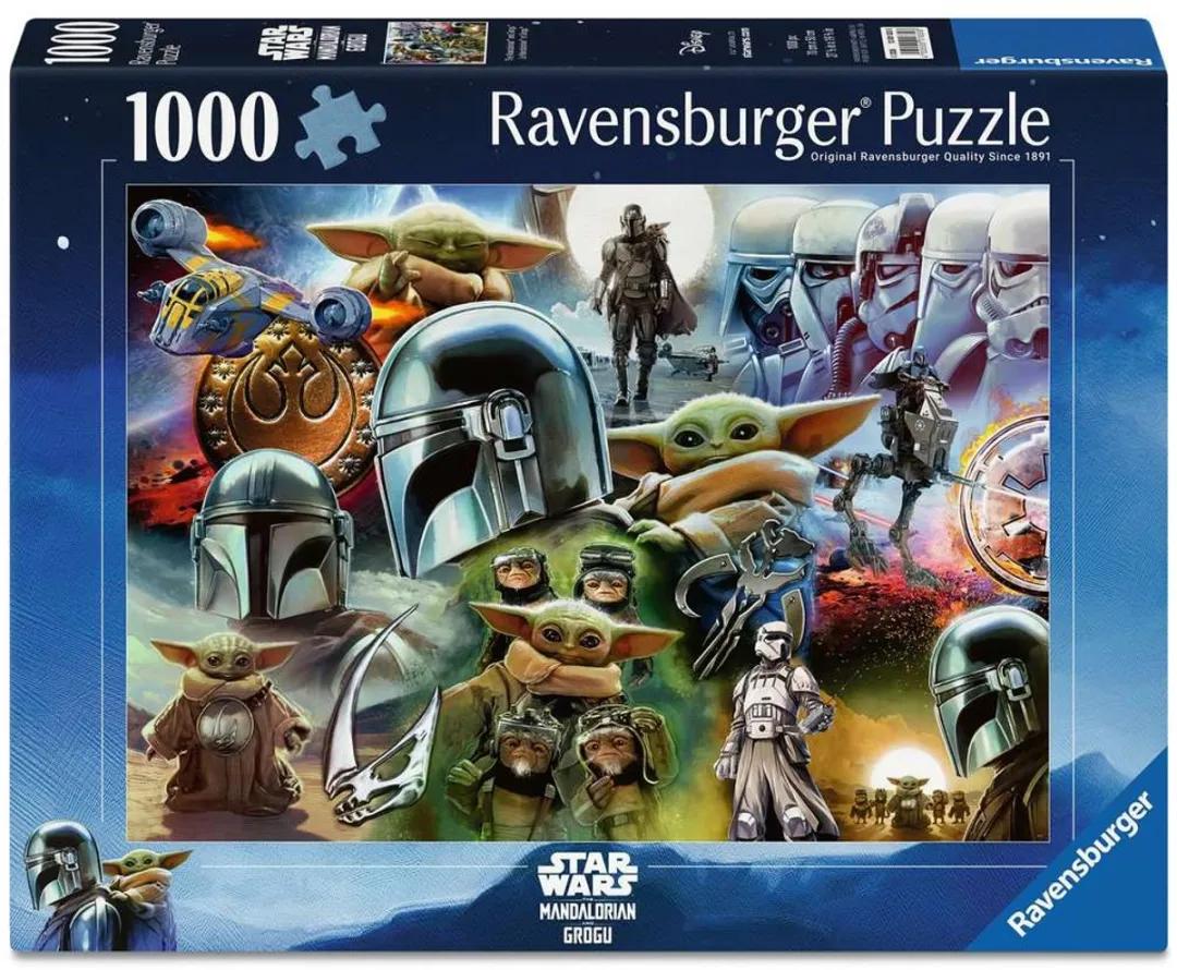 Ravensburger Legpuzzel 1000 Stukjes 70x50cm - Indigo - afbeelding 6 van 6