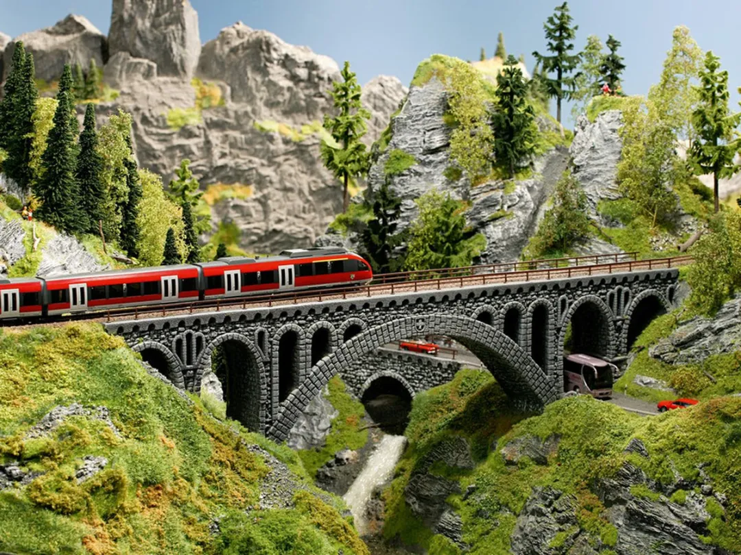 Noch Rhône Viaduct H0 Modelbouwdecoratie