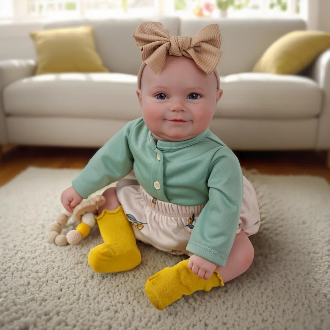 ECTEATOY Reborn Babypop Meisje 50cm - Realistisch Speelgoed