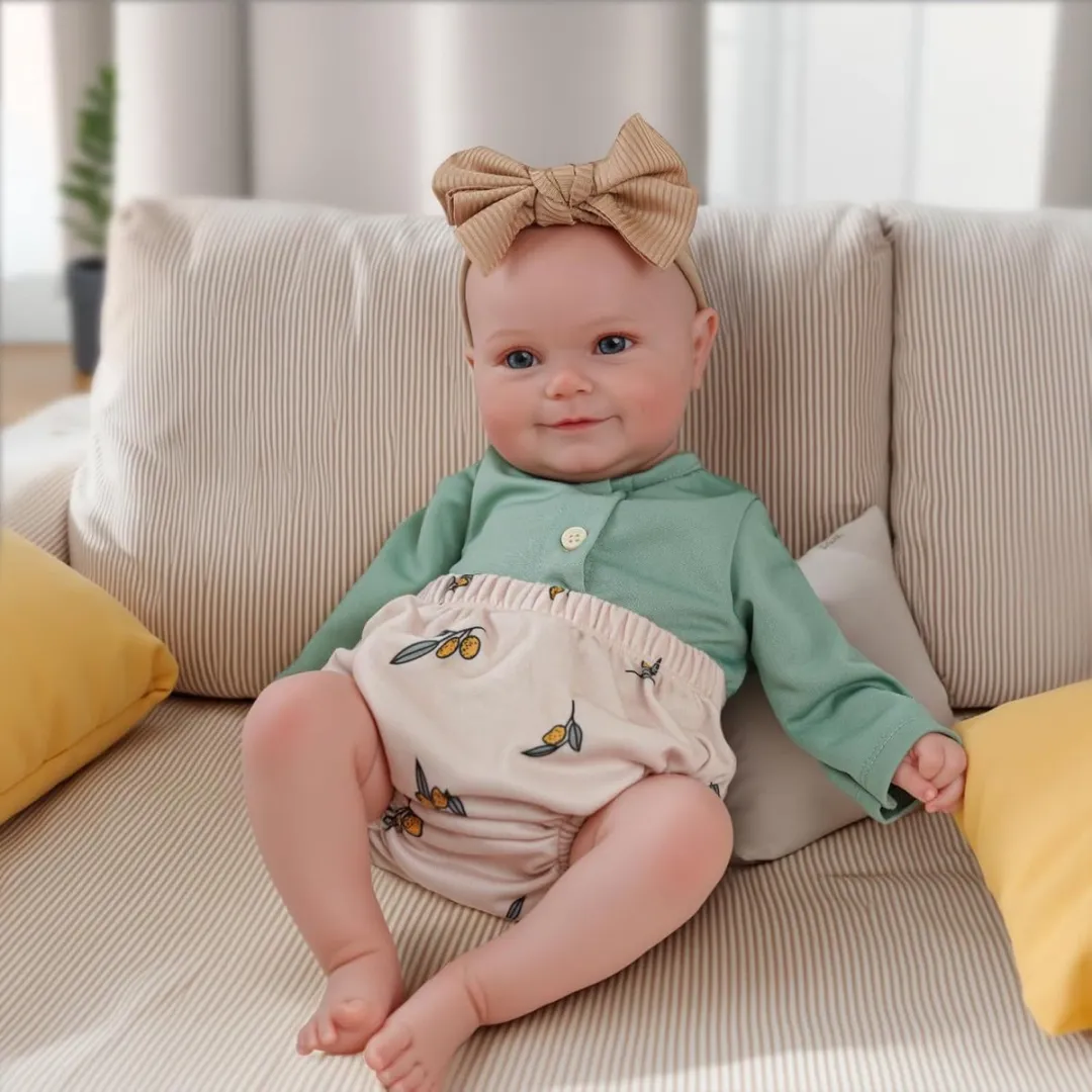 ECTEATOY Reborn Babypop Meisje 50cm - Realistisch Speelgoed