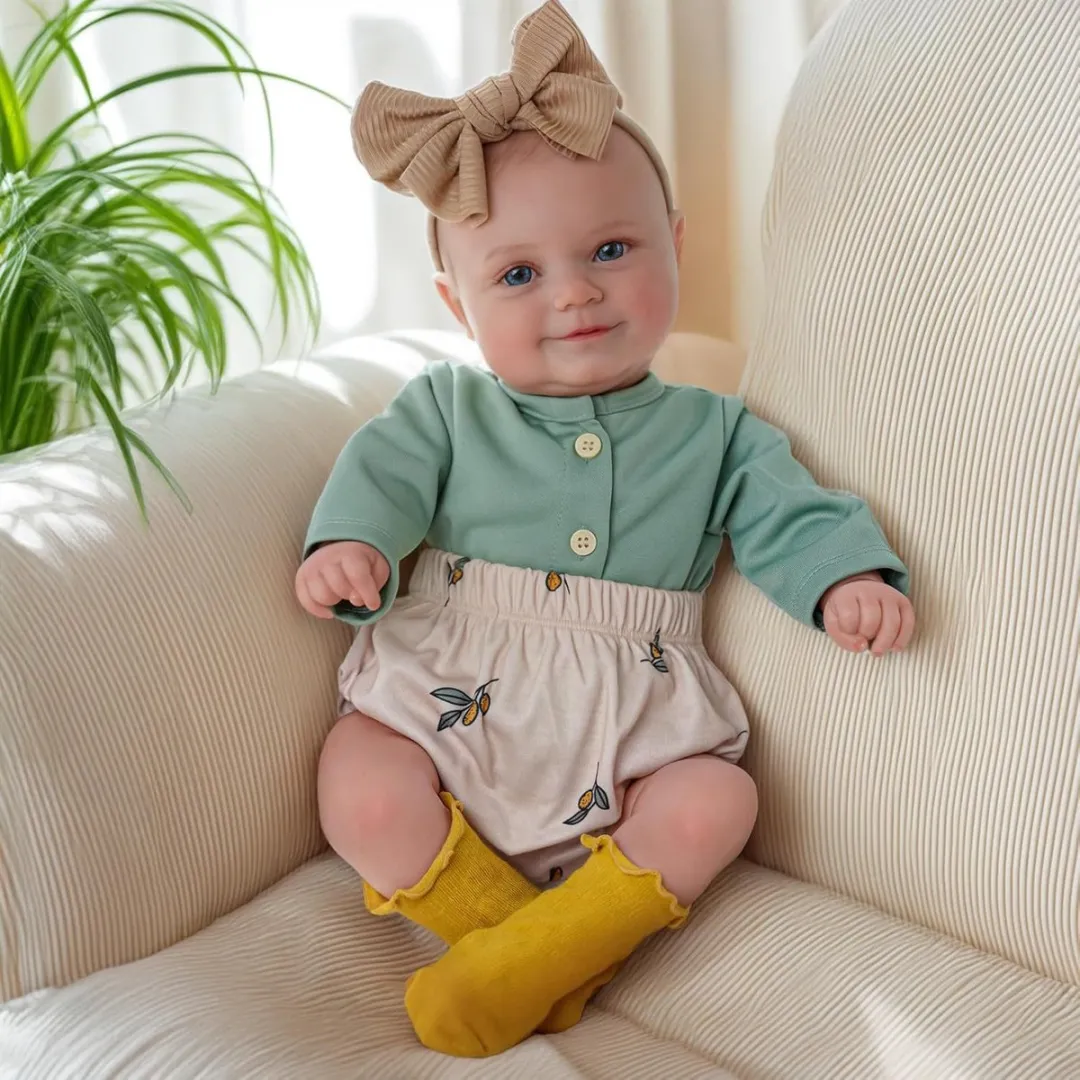 ECTEATOY Reborn Babypop Meisje 50cm - Realistisch Speelgoed - afbeelding 6 van 6