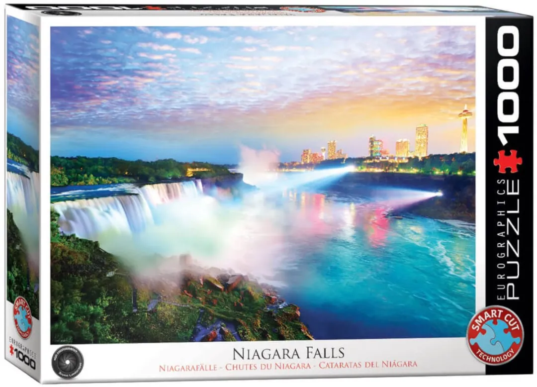 Eurographics Niagara Falls Puzzel 1000 Stuks - Meerkleurig