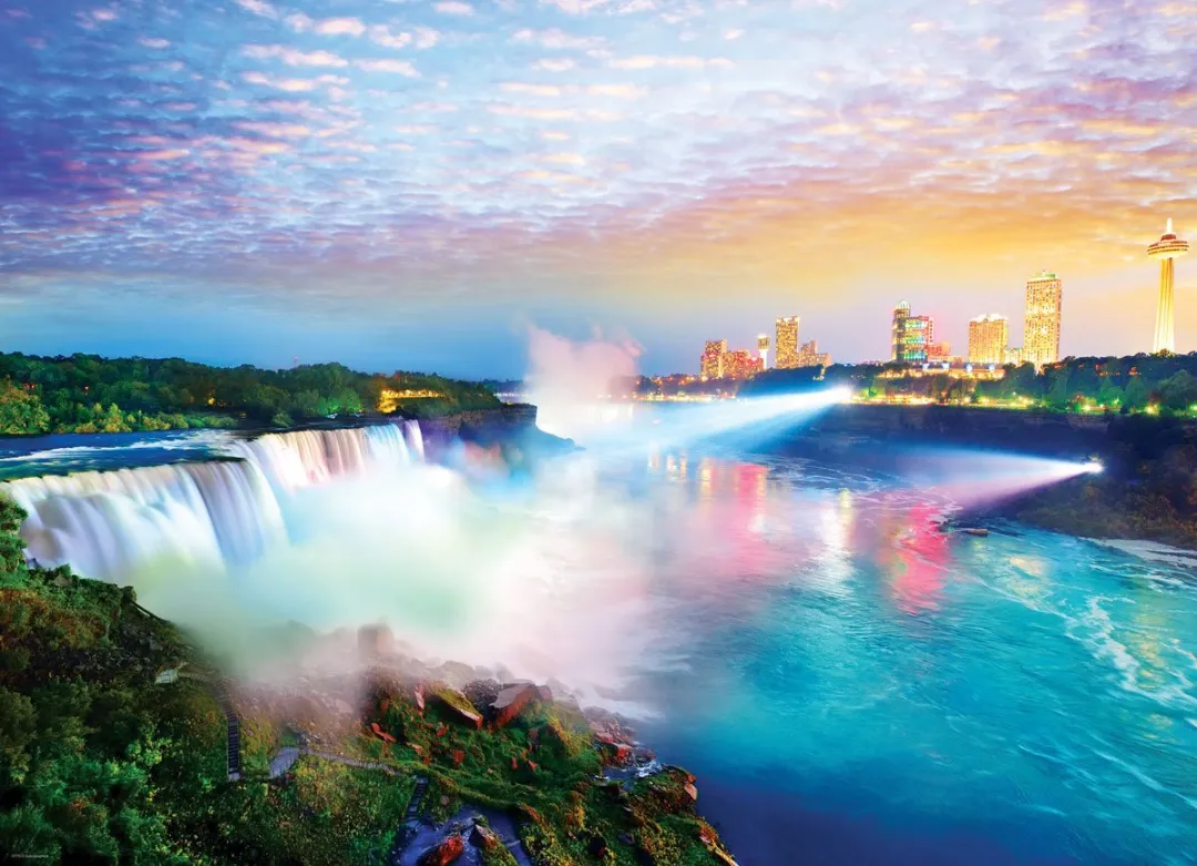 Eurographics Niagara Falls Puzzel 1000 Stuks - Meerkleurig