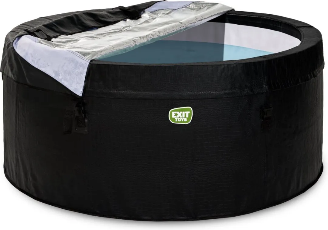 EXIT Leather Premium Spa 2 Personen - 812L - 156cm - 90 Jets - Zwart - afbeelding 2 van 6