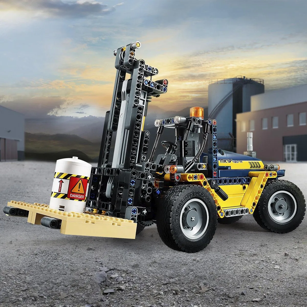 LEGO Technic Vorkheftruck 42079 - 592 Stukken - Zwart