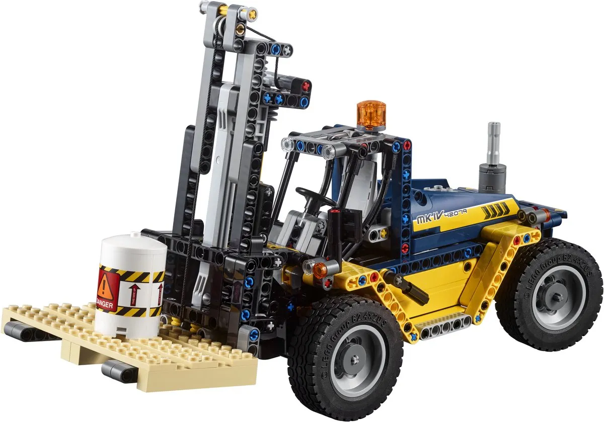 LEGO Technic Vorkheftruck 42079 - 592 Stukken - Zwart - afbeelding 6 van 6