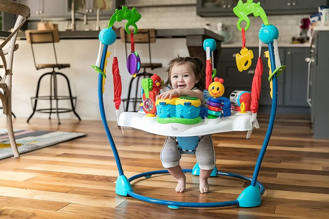 Baby Einstein Hellhborhood Symphony Jumperoo - Meerkleurig