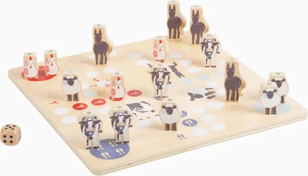 Small Foot Houten Spellen 4in1 Collectie 12228