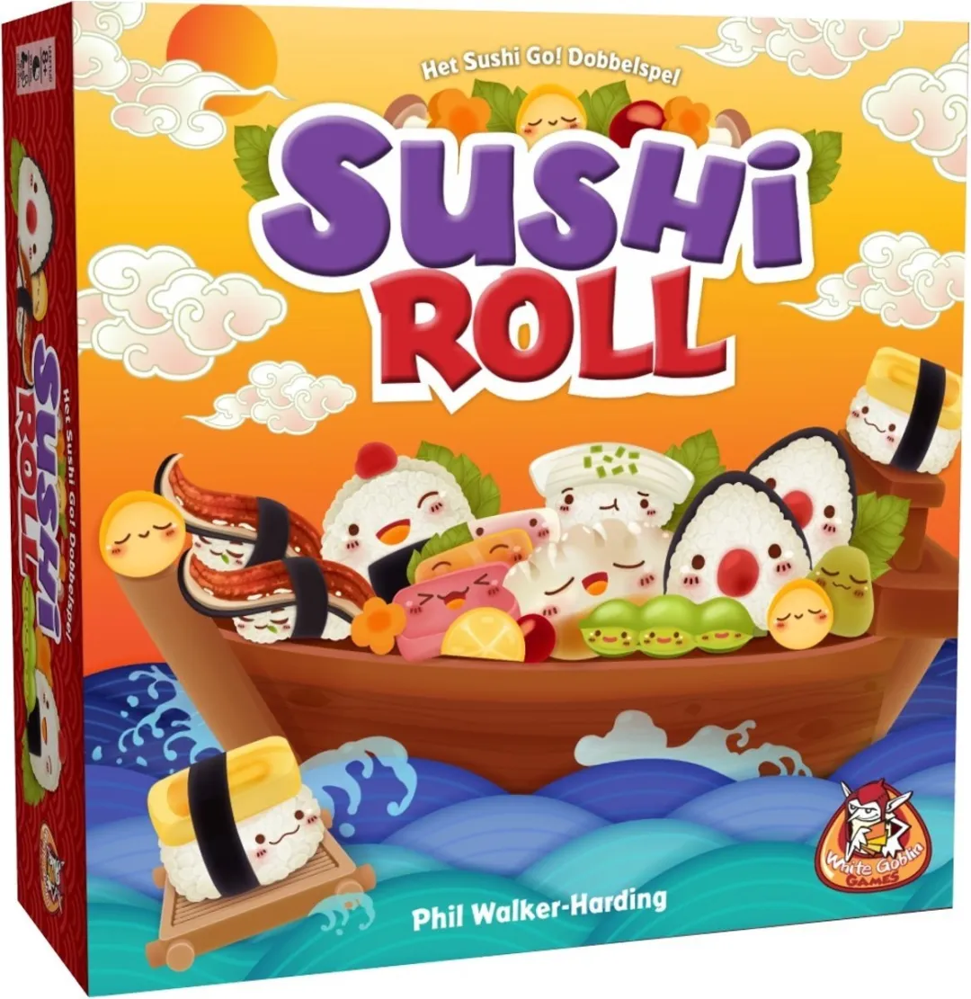 White Goblin Games Sushi Roll Dobbelspel - 2-5 Spelers
