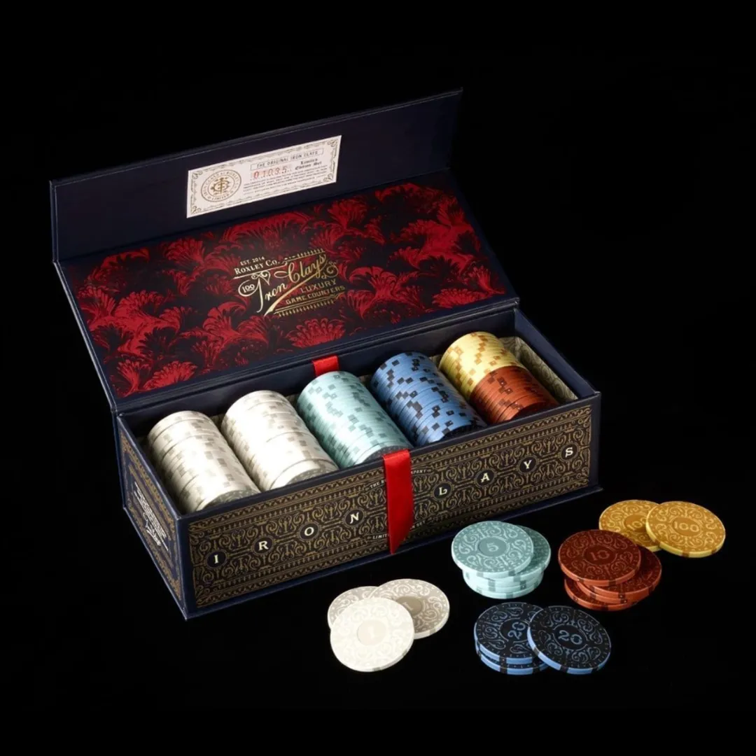 Roxley Games Iron Clays 100 Bordspel Accessoire ROX503