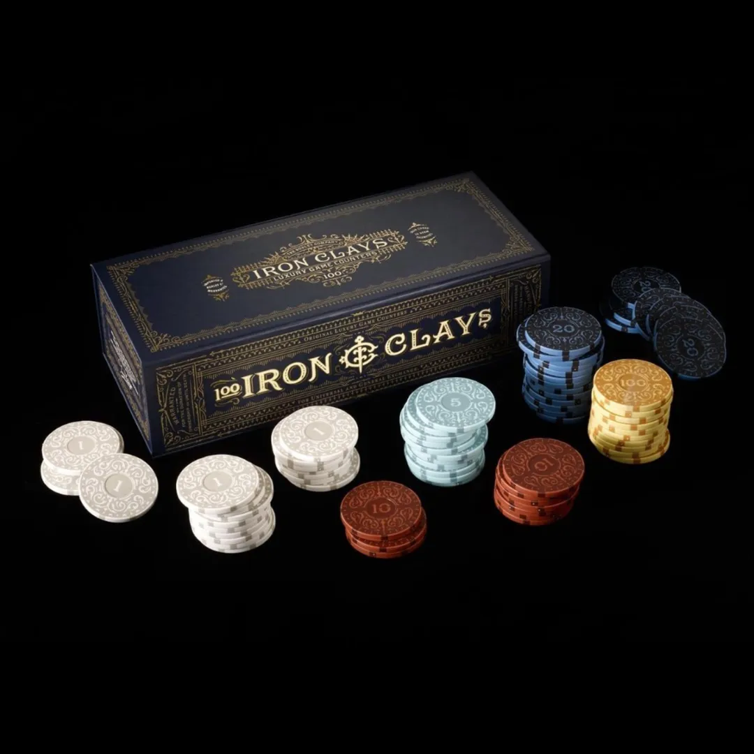 Roxley Games Iron Clays 100 Bordspel Accessoire ROX503