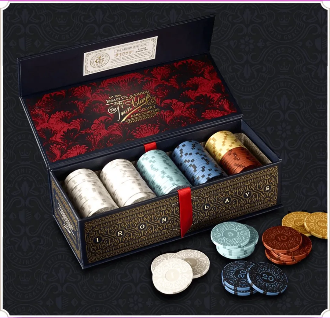 Roxley Games Iron Clays 100 Bordspel Accessoire ROX503