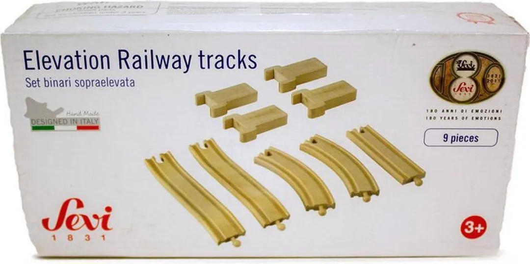 Sevi Houten Treinbaan Brug 82553