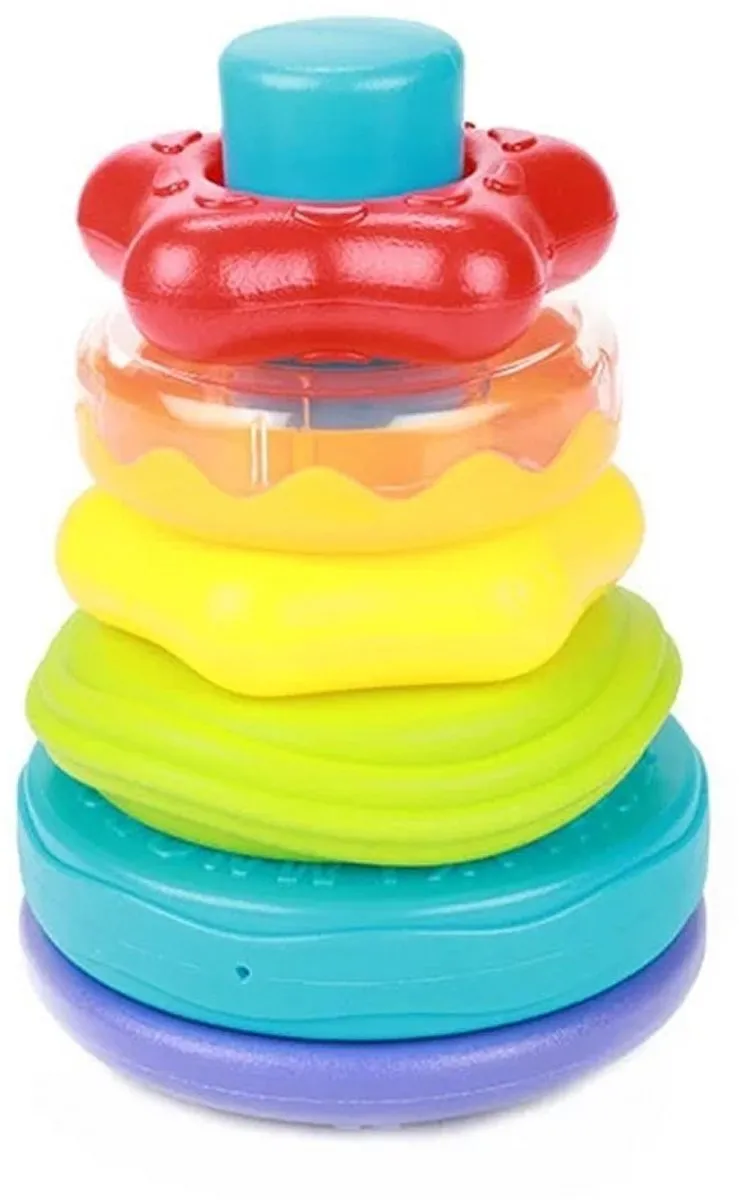 Toi-Toys Little Stars Stapeltoren Babyrammelaar 71000 - Multicolor
