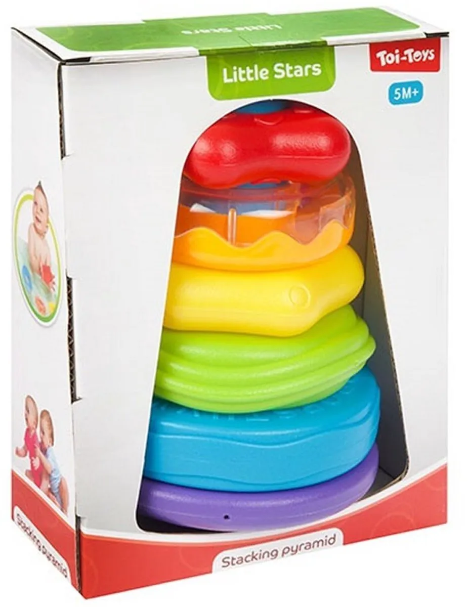 Toi-Toys Little Stars Stapeltoren Babyrammelaar 71000