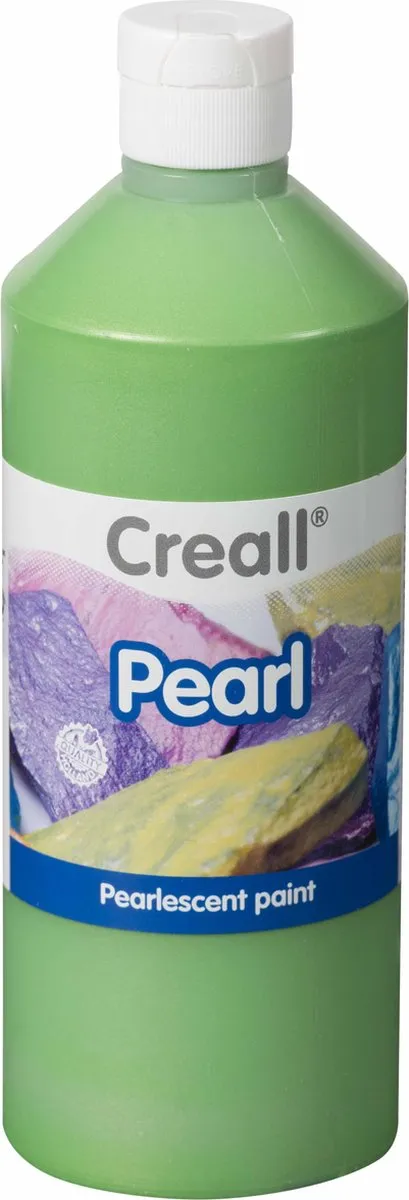 Creall Parelmoerverf Groen 500ml