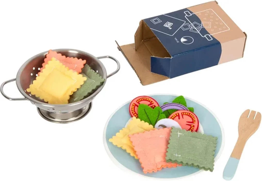 Small Foot Houten Pasta Chef Set 19-delig - Multicolor - afbeelding 6 van 6