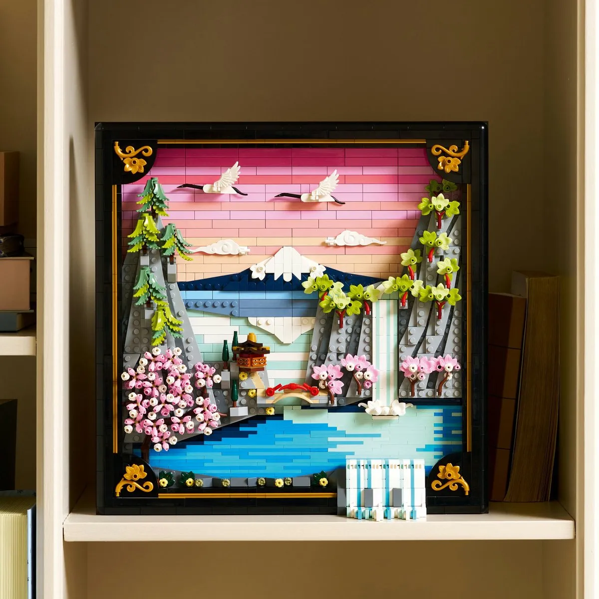 LEGO Art Landschap met Japanse Kersenbloesems 31218 - 1892 Stukken - Multicolor - afbeelding 6 van 6