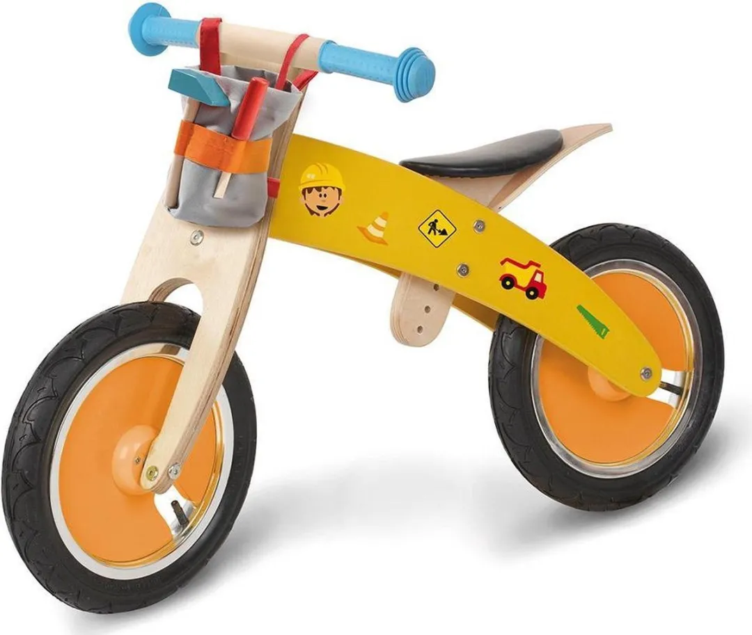 Pinolino Loopfiets Bill de Bouwer Geel