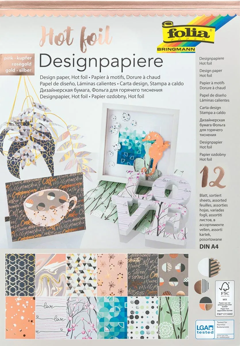 Folia Hot Foil Design Papier