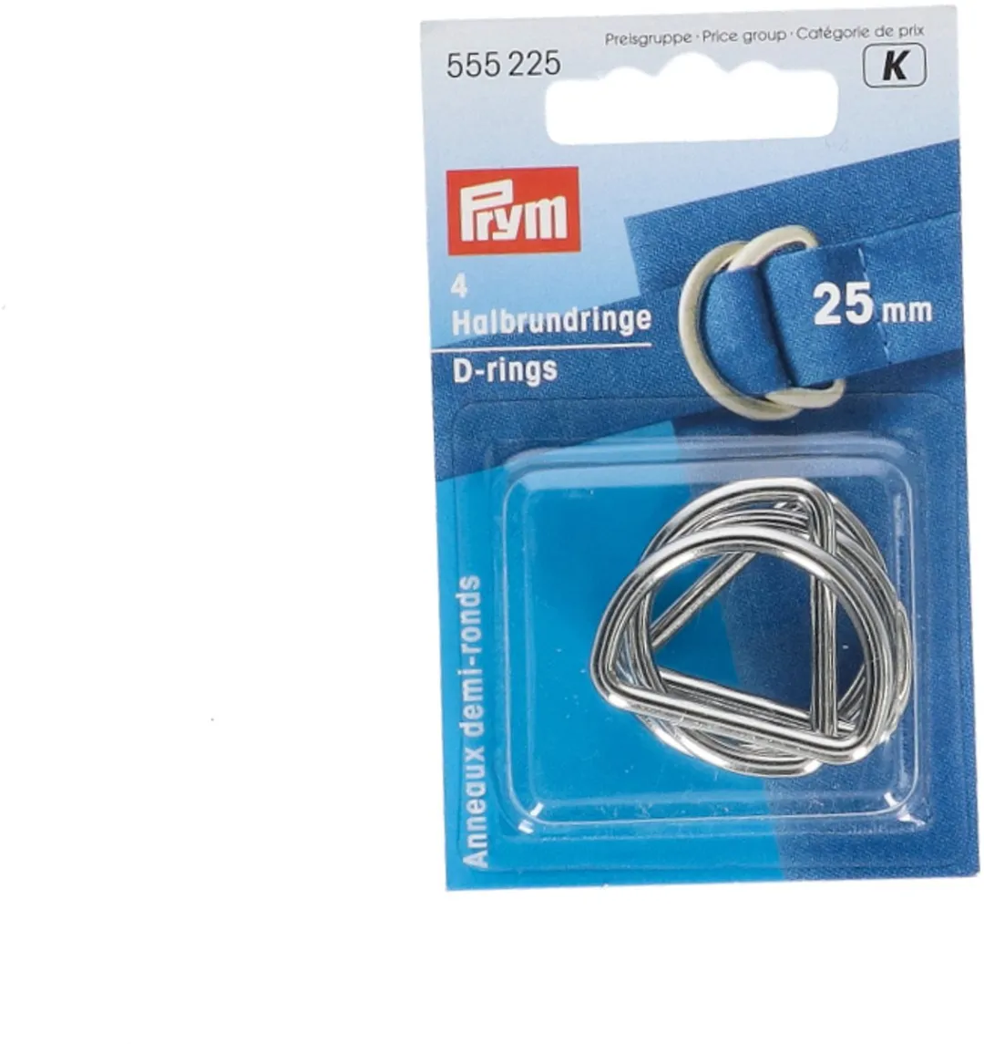 Prym D-Ringen 25mm - 4 Stuks