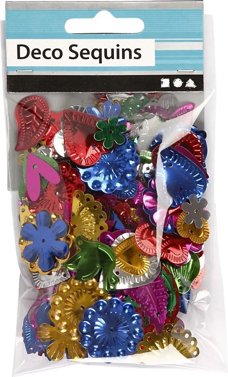 Creativ Company Pailletten Mix Etnisch 15-45mm - 35g
