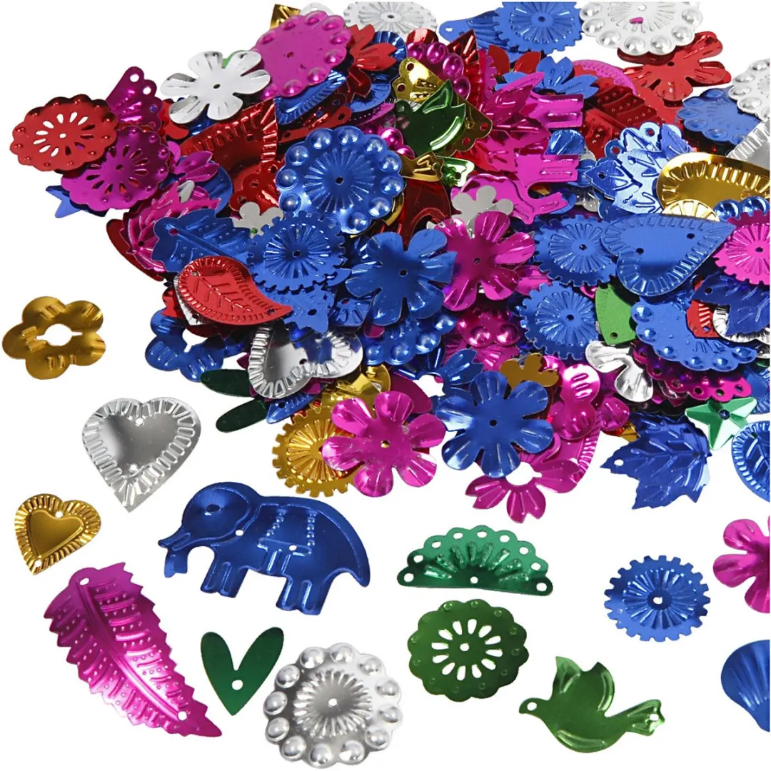 Creativ Company Pailletten Mix Etnisch 15-45mm - 35g