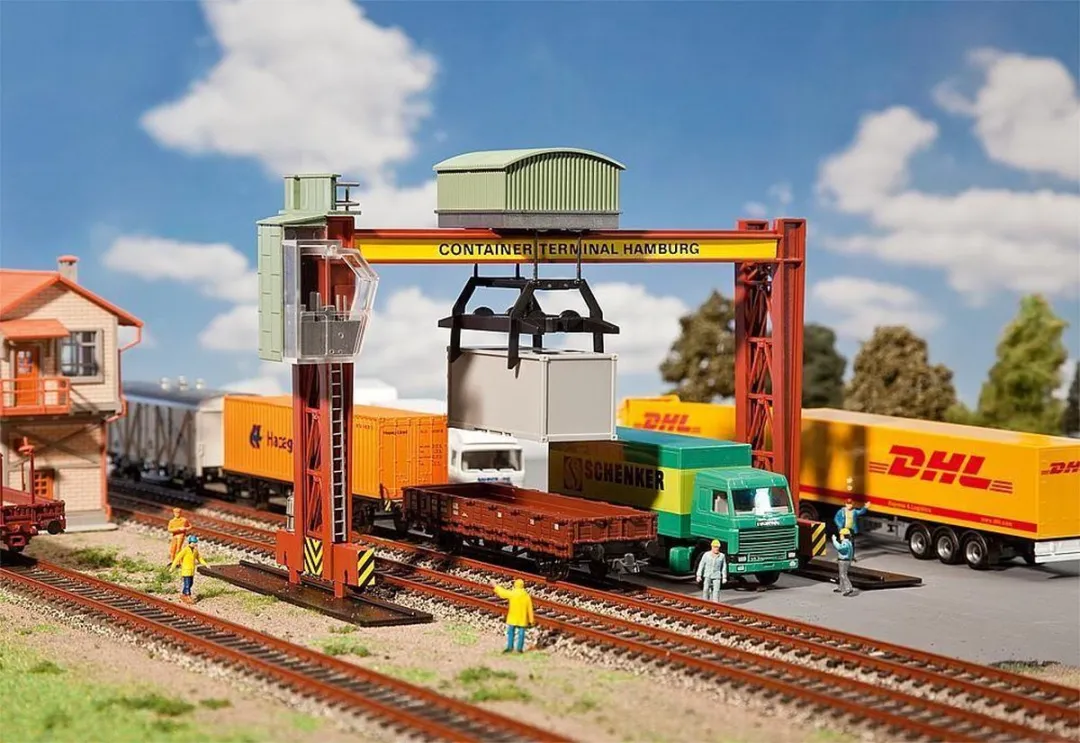 Faller H0 Containerbrugkraan