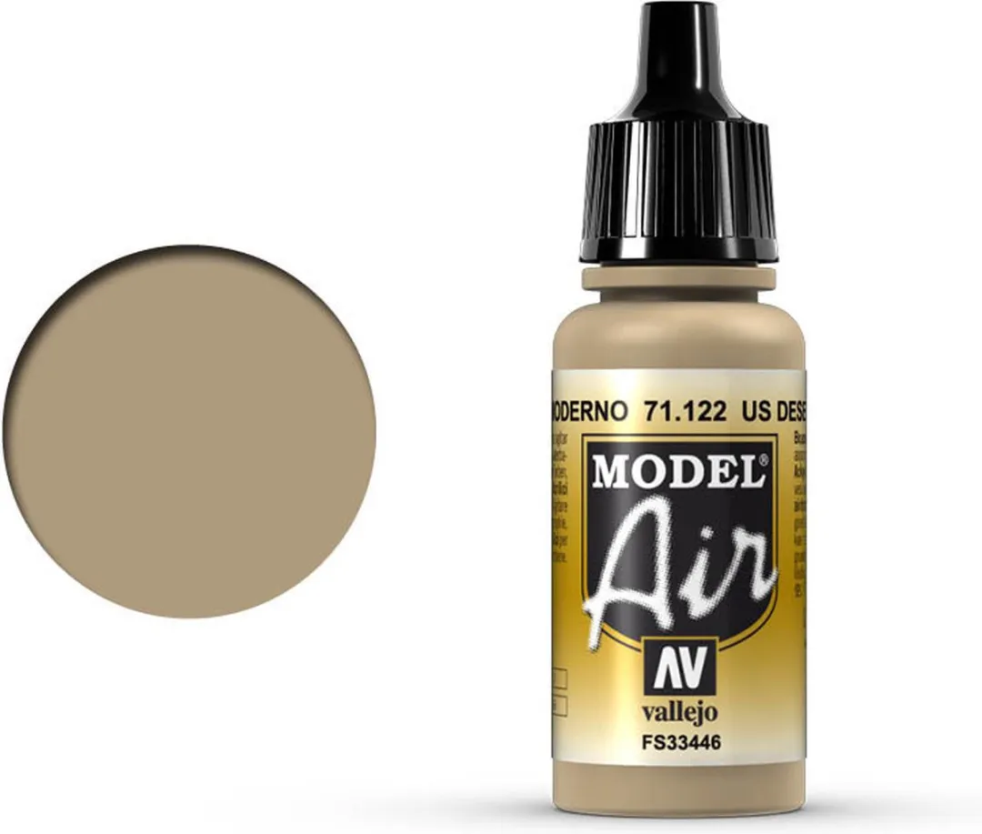 Vallejo Hobbyverf Acryl US Desert Armour 71122 - 17ml
