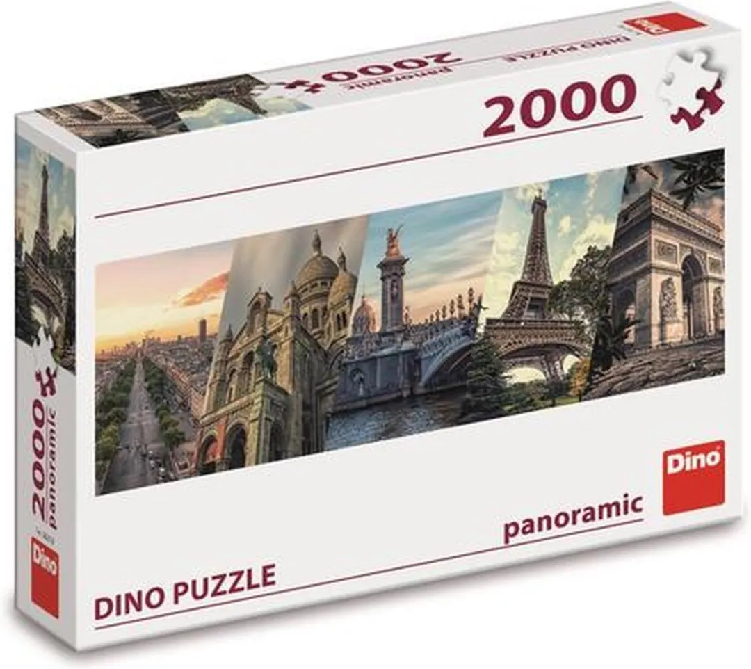 Dino Toys Parijs Panoramische Legpuzzel 2000 Stuks - 562103