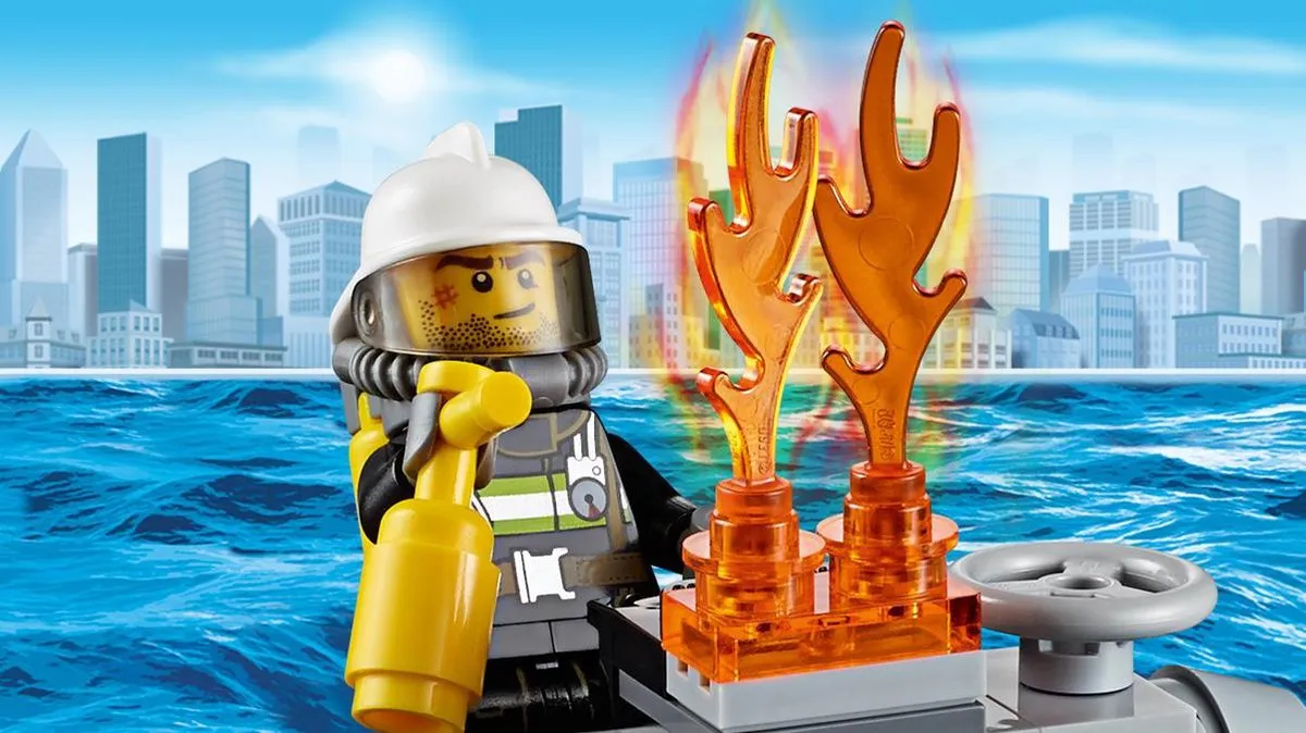 LEGO City Brandweer Starter Set 60106 - 90 Stukken