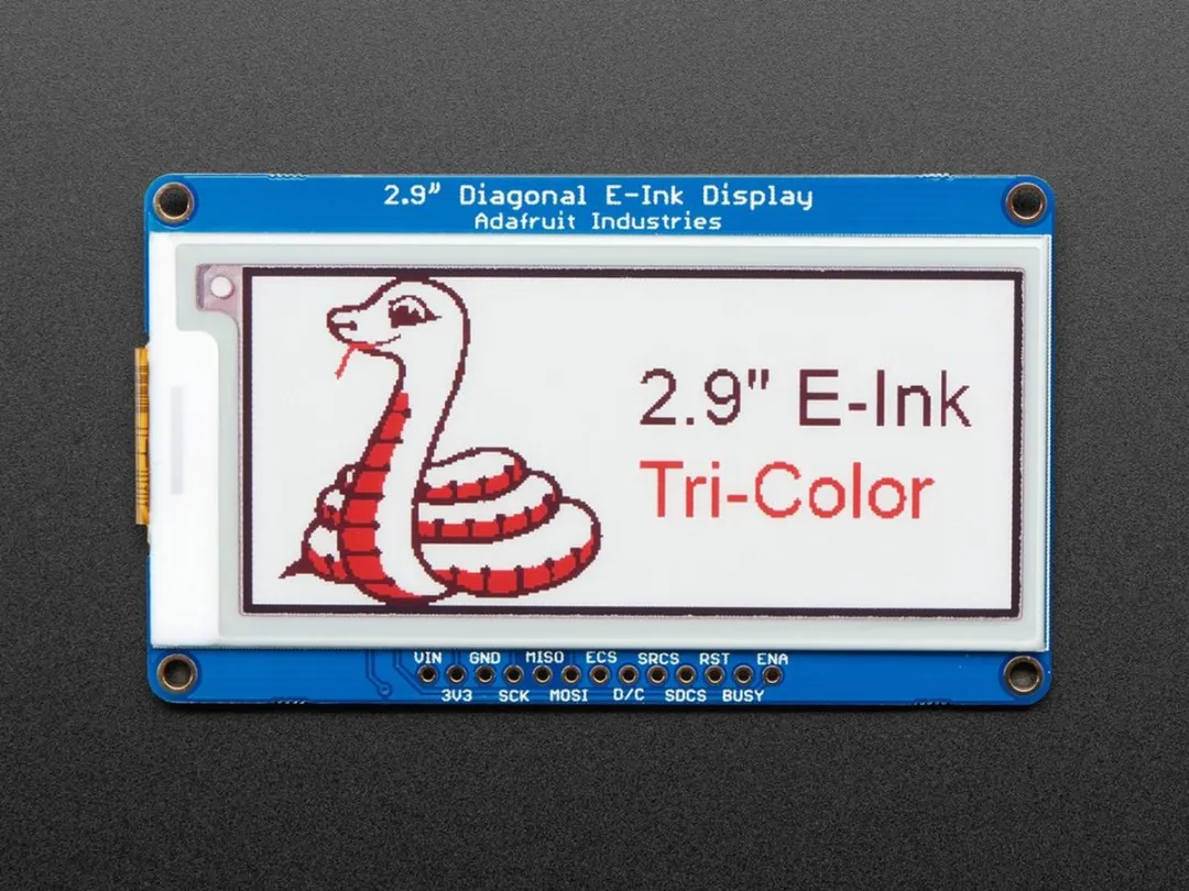 Adafruit 1028 2.9inch eInk Display - Meerkleurig - afbeelding 6 van 6