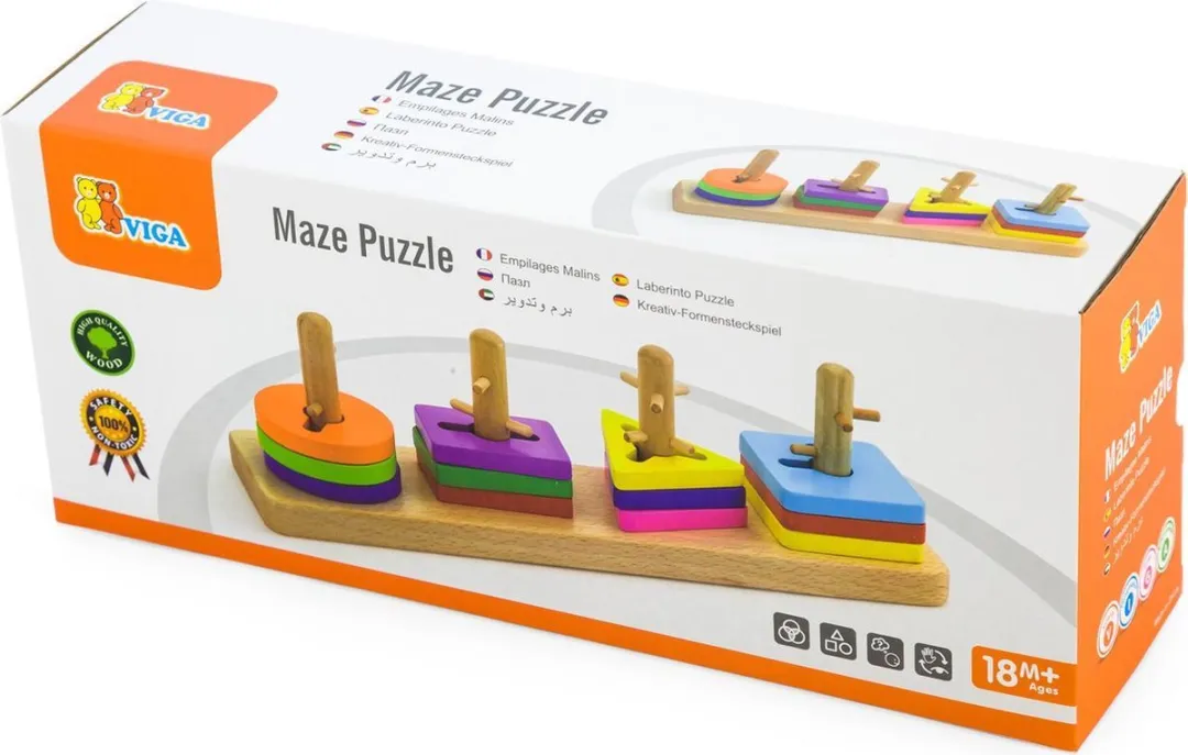 Viga Toys Vormenspel 50968