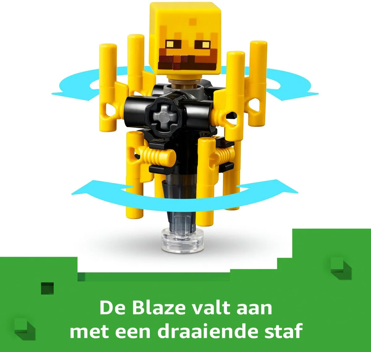 LEGO Minecraft De Lavastrijd in de Nether 21266 - 99 Stukken