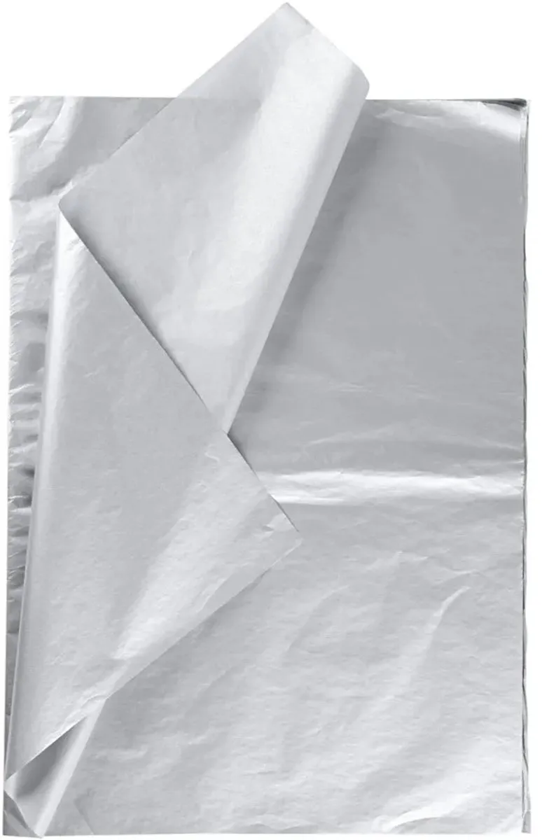 Creativ Company Tissuepapier 50x70cm Zilver