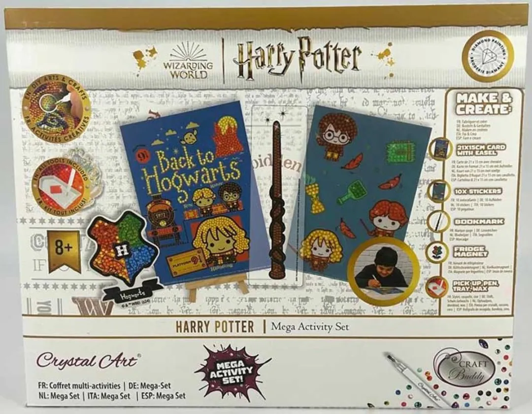 Harry Potter Crystal Art Mega Activity Set