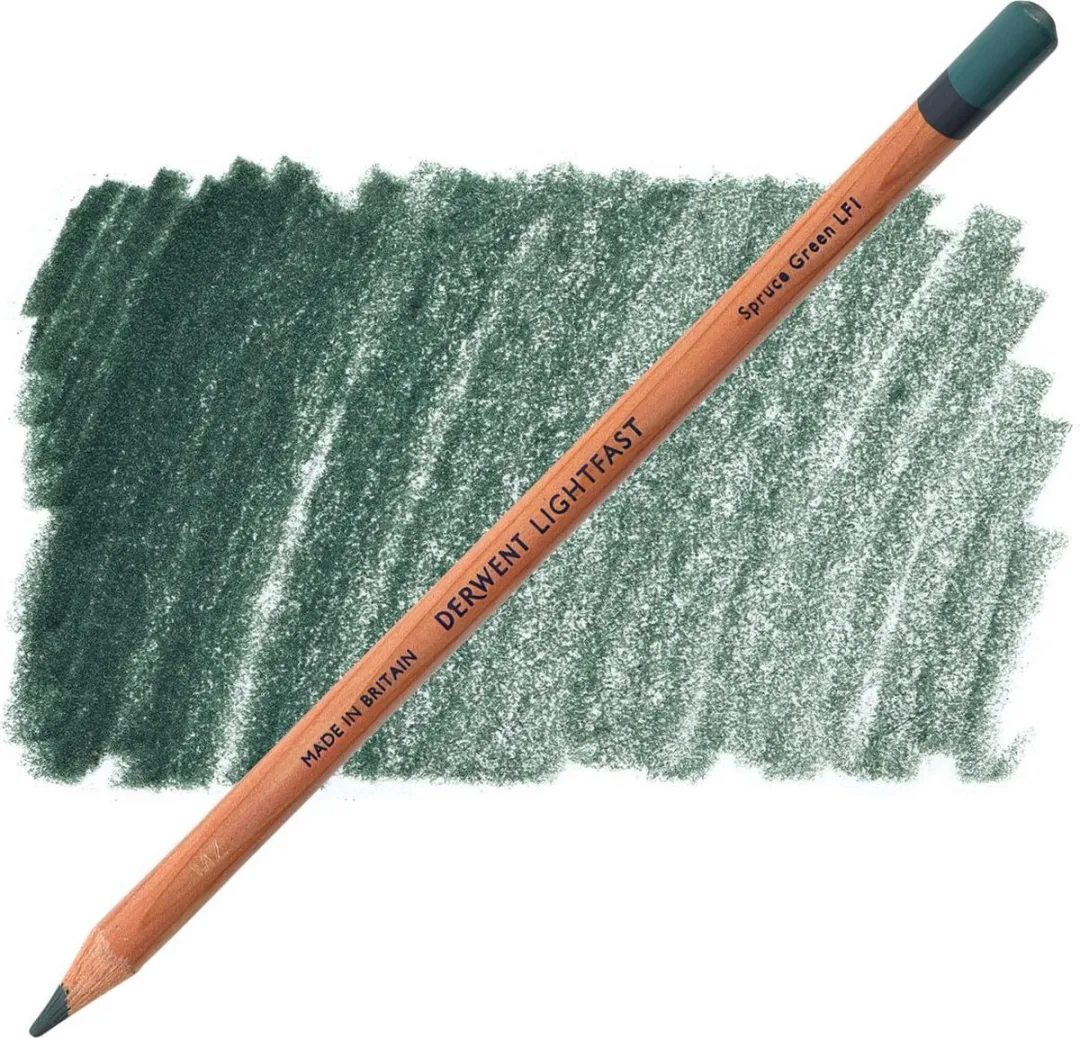 Derwent Lightfast Potlood Spruce Green LF1