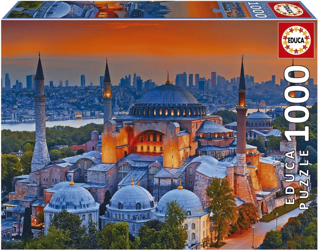 Educa Blauwe Moskee Istanbul Legpuzzel 1000 Stuks